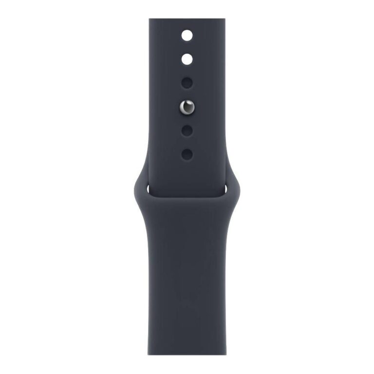 Apple Watch Series 12 GPS 46mm Space Grey Aluminium Case with Navy Blue Sport Band