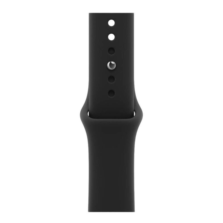 Apple Watch Series 12 GPS 46mm Black Aluminium Case with Black Sport Band