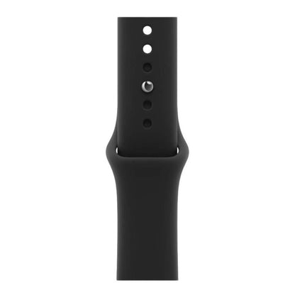 Apple Watch Series 12 GPS 42mm Black Aluminium Case with Black Sport Band