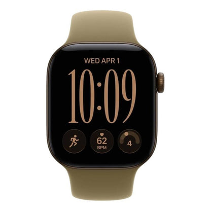 Apple Watch Series 12 GPS 42mm Dark Bronze Aluminium Case with Olive Sport Band