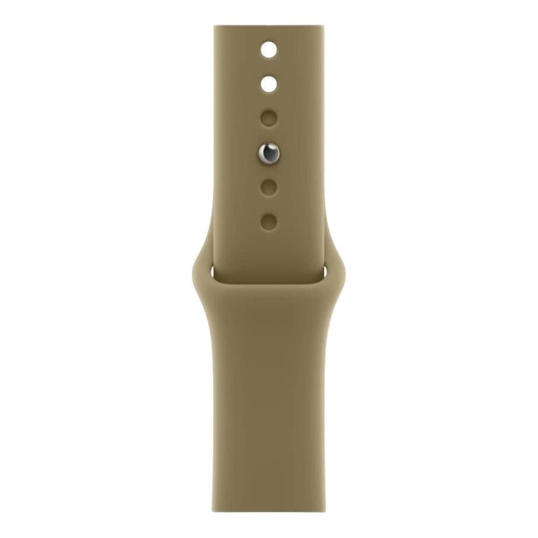 Apple Watch Series 12 GPS 42mm Dark Bronze Aluminium Case with Olive Sport Band