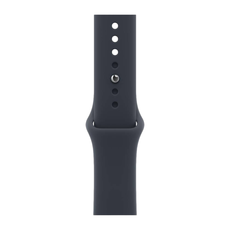 Apple Watch Series 12 GPS + Cellular 42mm Natural Titanium Case with Navy Blue Sport Band
