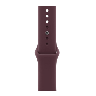 Apple Watch Series 12 GPS + Cellular 46mm Radiant Gold Titanium Case with Burgundy Sport Band