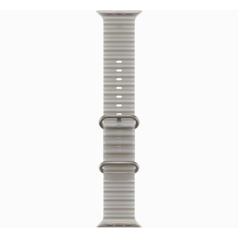 Apple Watch Ultra 4 GPS + Cellular 49mm Natural Titanium Case with Translucent Grey Ocean Band - Universal