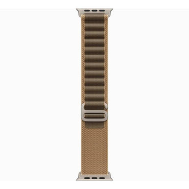 Apple Watch Ultra 4 GPS + Cellular 49mm Natural Titanium Case with Desert Alpine Loop - S