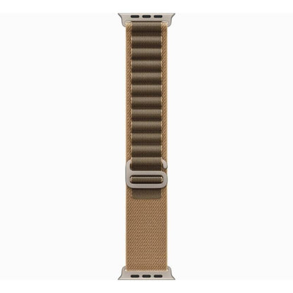 Apple Watch Ultra 4 GPS + Cellular 49mm Natural Titanium Case with Desert Alpine Loop - S