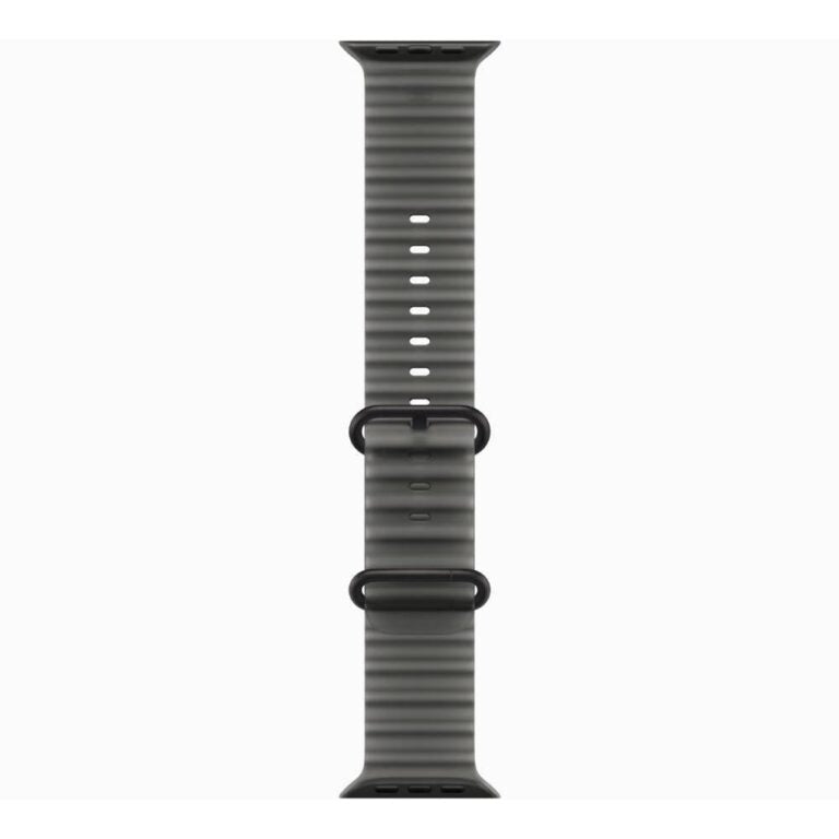 Apple Watch Ultra 4 GPS + Cellular 49mm Black Titanium Case with Translucent Black Ocean Band - Universal