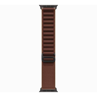 Apple Watch Ultra 4 GPS + Cellular 49mm Black Titanium Case with Burgundy Alpine Loop - S